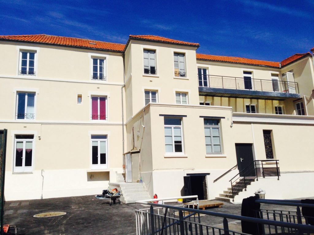 rénovation de bâtiment après